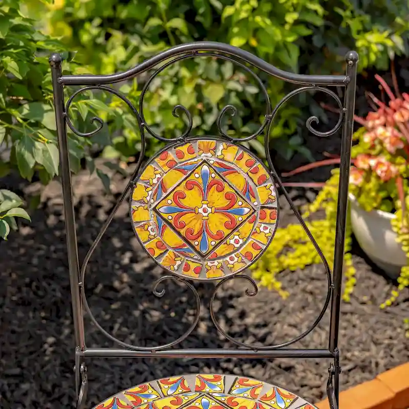 Mosaic Bistro Sets - 23.5x23.5x29.75