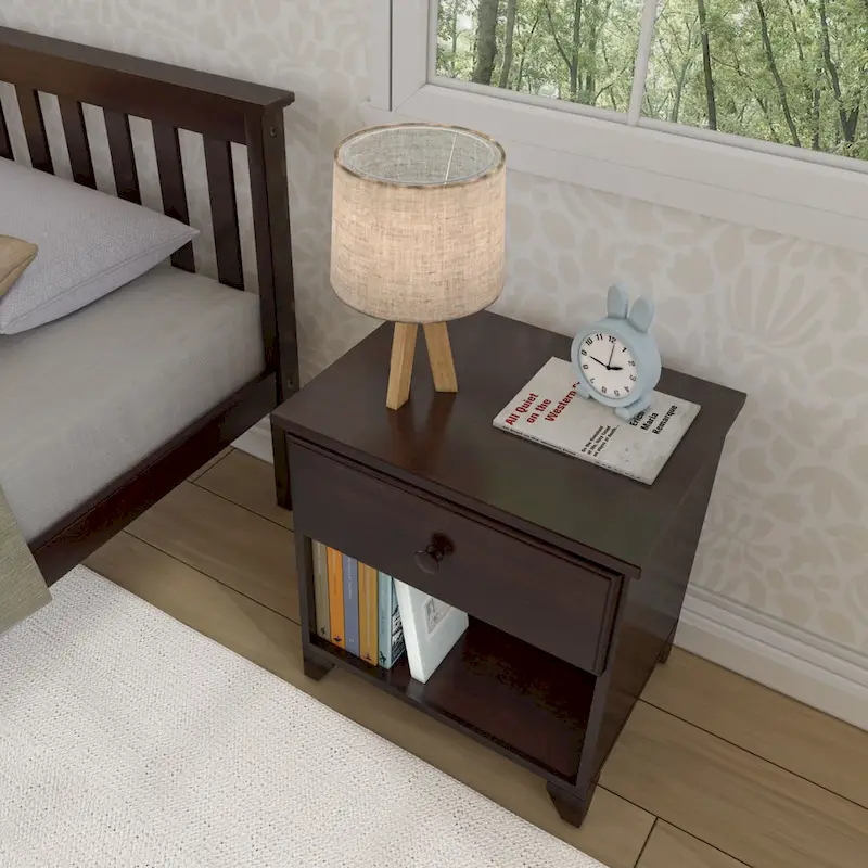 Max and Lily Nightstand with 1 Drawer