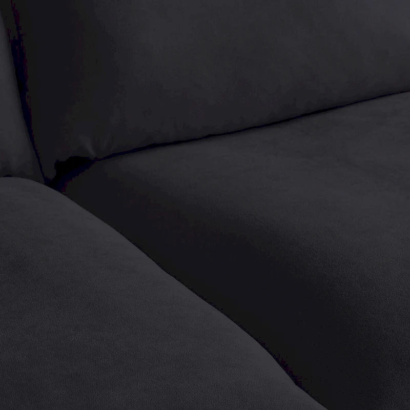 Large 4 - Piece L-shaped Sectional Sofa Modern Linen Upholstered Couches