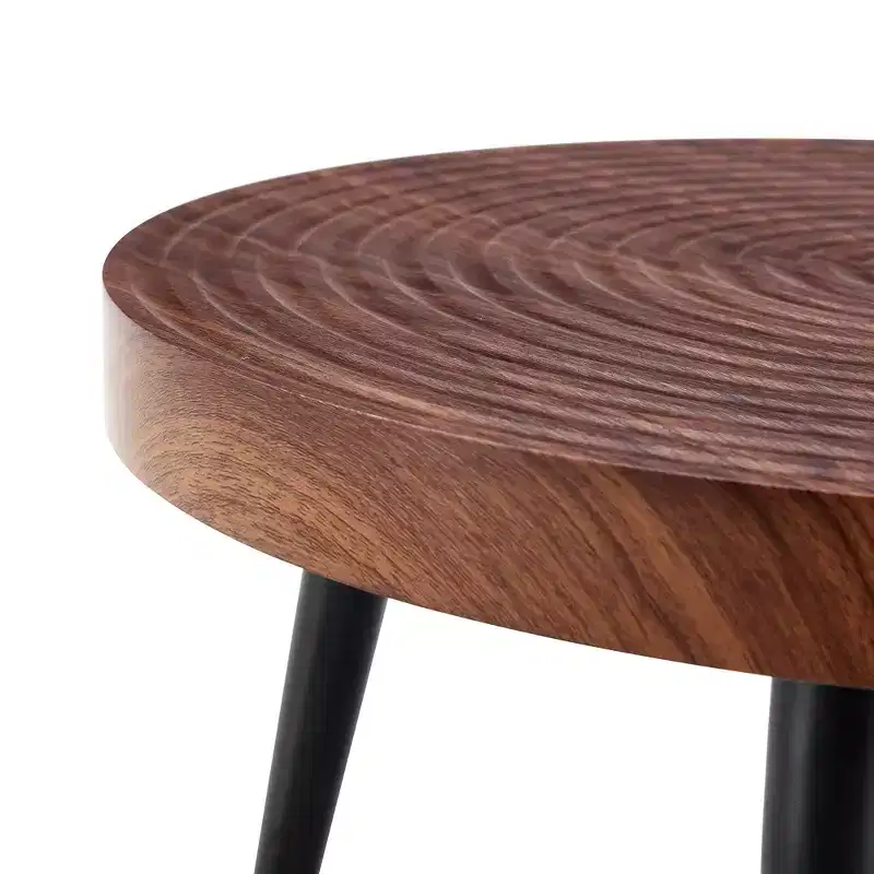 GDFStudio Hugo Modern Round Coffee Table