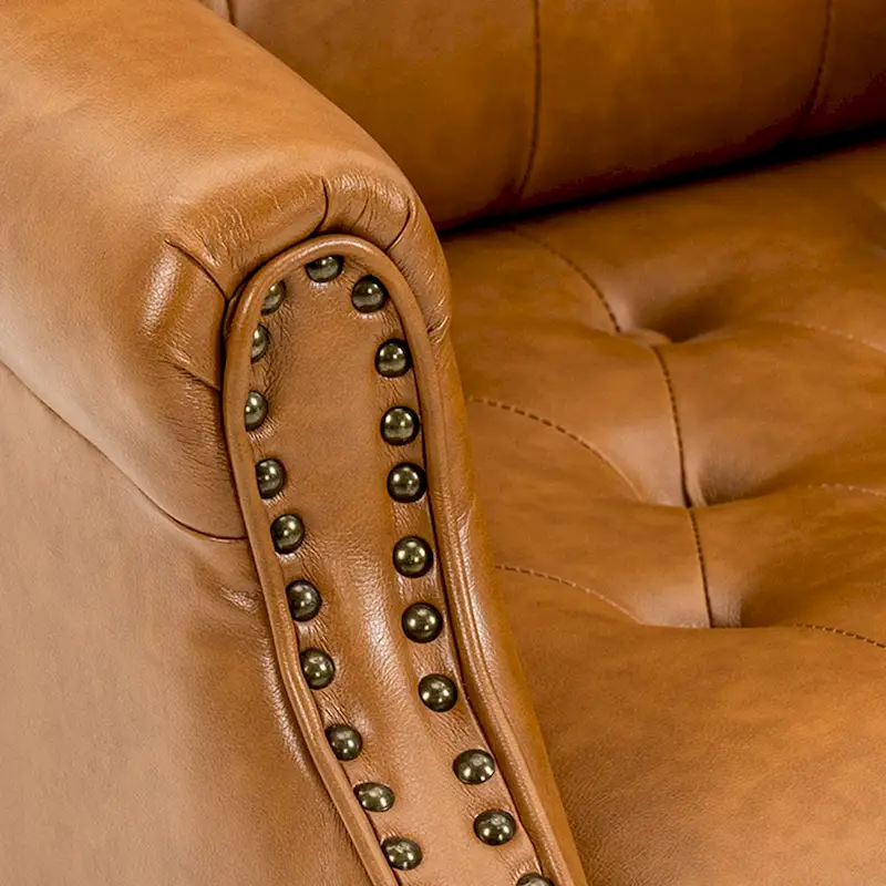 AVAWING Classic Executive Office Chair High Back Wingback Boss Chair