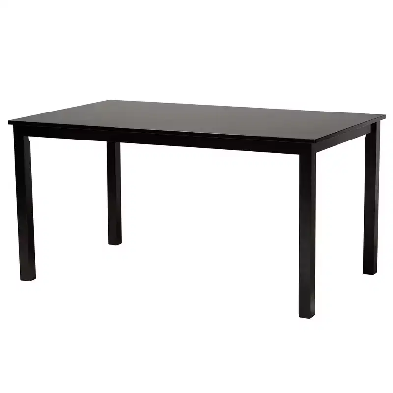 Modern Fabric & Wood Dining Set for 6 – 4 Chairs + Bench + Table
