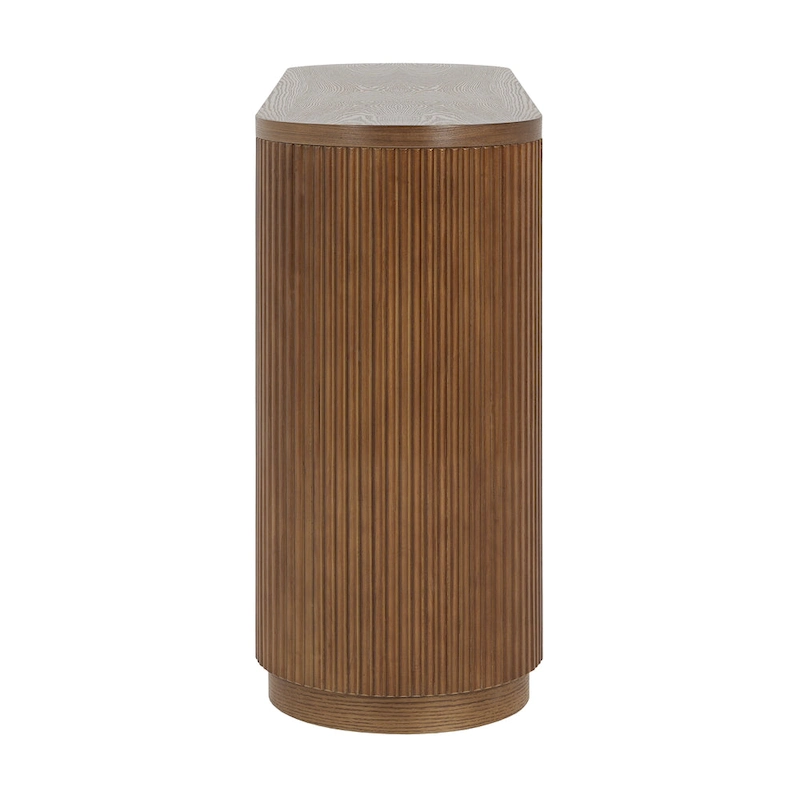 Christopher Knight Home - Mirod Modern Entryway Console Table with Open Shelf & Elegant Wood Grain Design