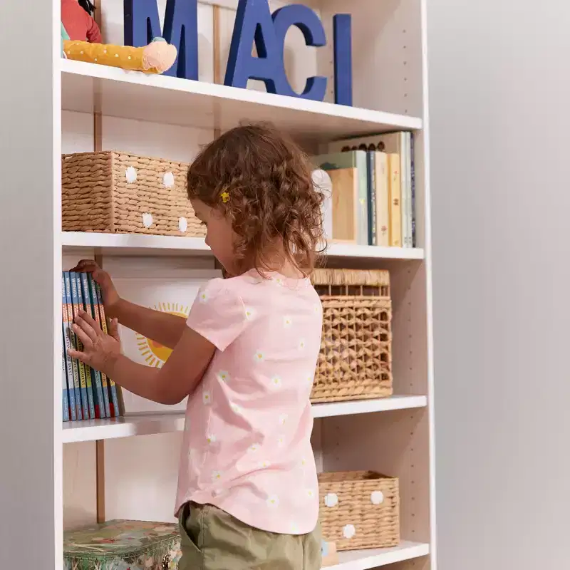 ECR4Kids Wooden Classic Bookcase with Adjustable Shelves, 60in, Classroom Bookshelf