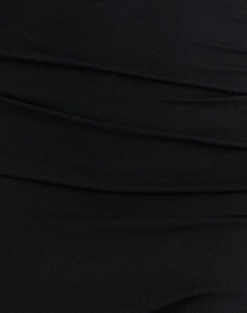 Laluma Midi Dress in Black