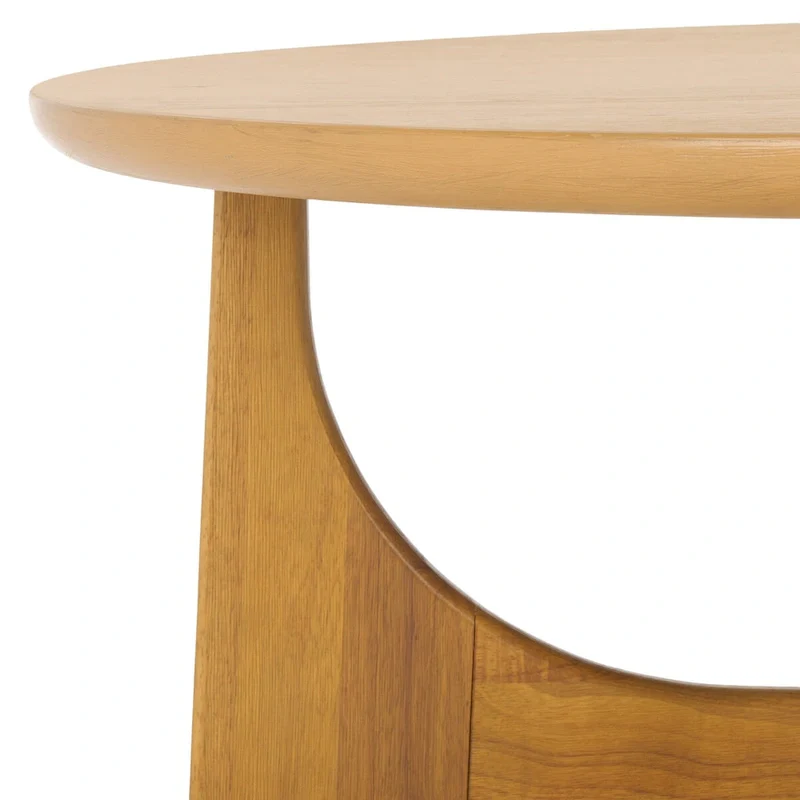 Natural Wood Coffee Table 40x40x18 Inch