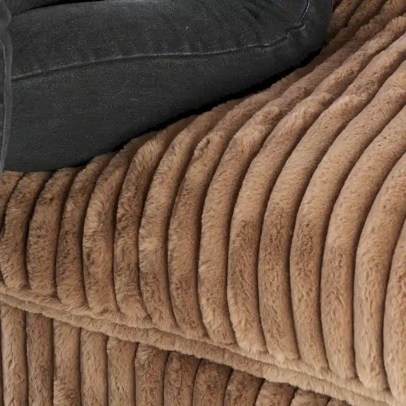 6-Piece Modular Sectional Sofa with Chaise and Ottoman