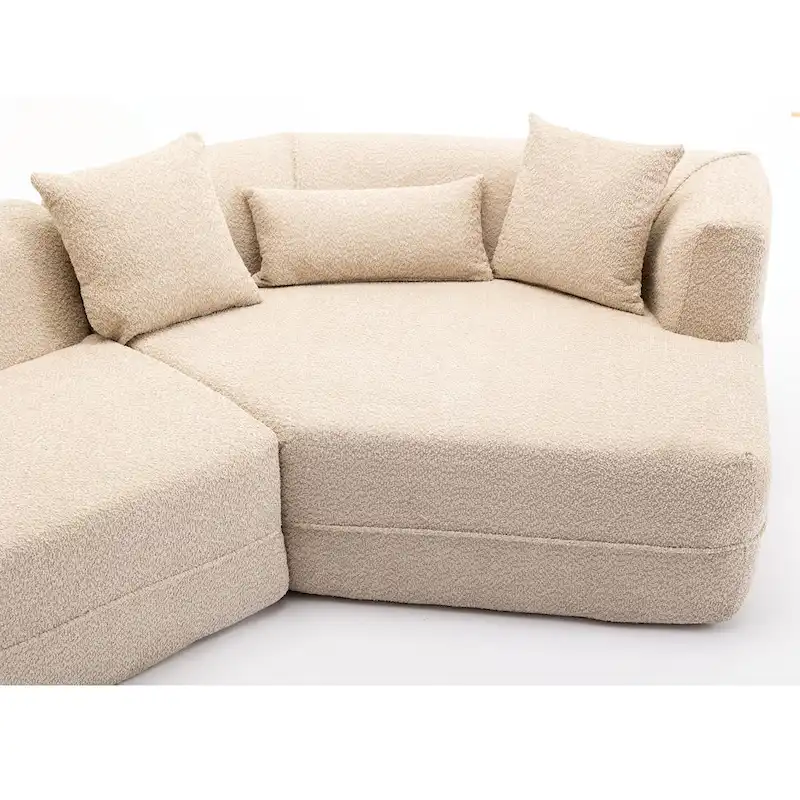 Modular Sleeper Sectional Sofa with Free Combination