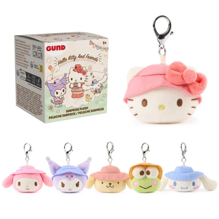 Hello Kitty Camp Surprise Plush Blind Box (6 Asst/CDU 12)