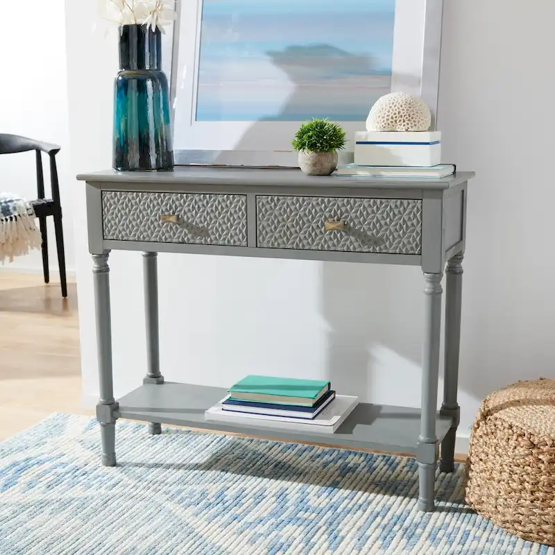 SAFAVIEH Salina 2-Drawer Console Table - 35.5