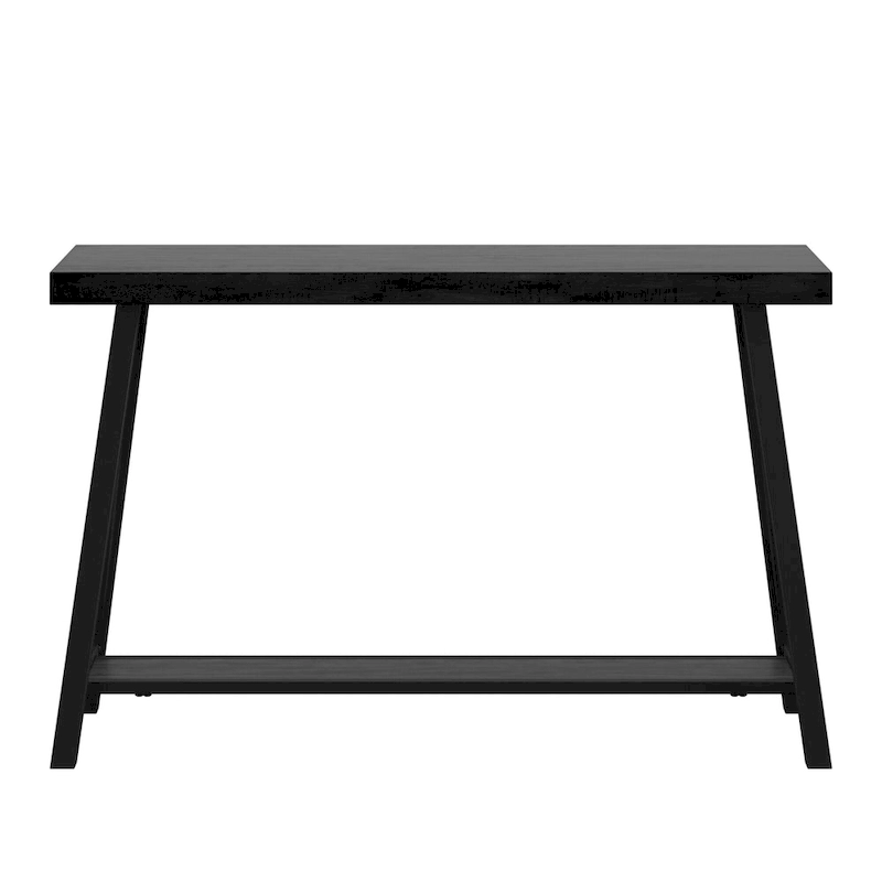 Bryson Rustic X-Base Sofa Entryway Table by iNSPIRE Q Classic
