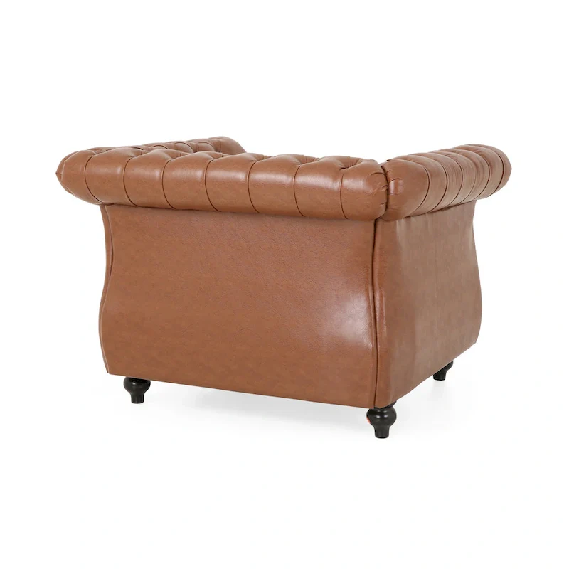 Traditional Chesterfield Club Chairs