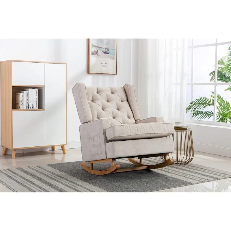 Living room Comfortable rocking chair accent chair