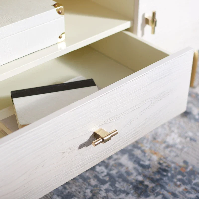 SAFAVIEH Lerke Media TV Stand - 54 W x 15.7 L x 19.7 H - 54Wx16Dx20H