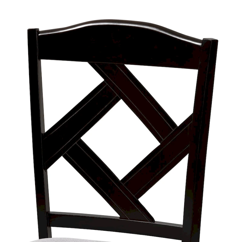 Carlin Modern and Transitional 7-Piece Wood Dining Set