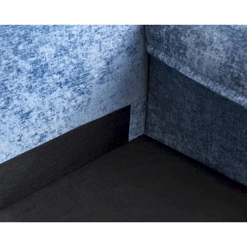 120.1  Chenille L-Shaped Modular Sectional Sofa with Ottoman, 3-Seater Cloud Couch with 22.4  Deep Seats & High-Resilience Foam