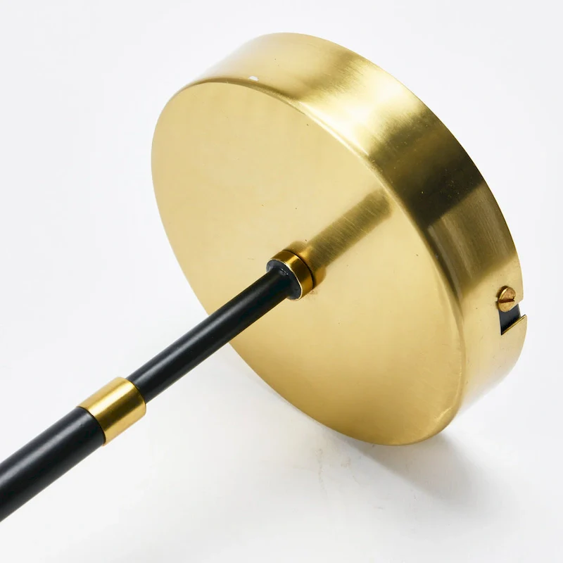 Marble Pendant Lamp - 16.3 L x 5.0 W x 25.3 H