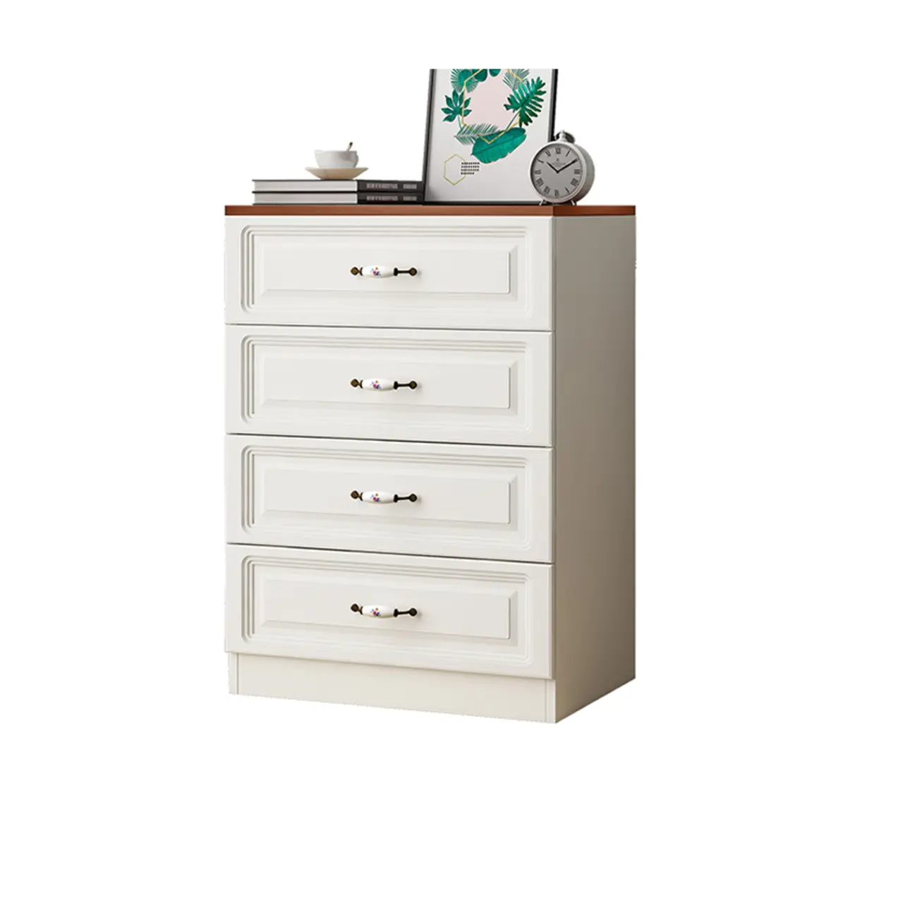 Rectangle Accent Cabinet with Ample Storage for Living Room