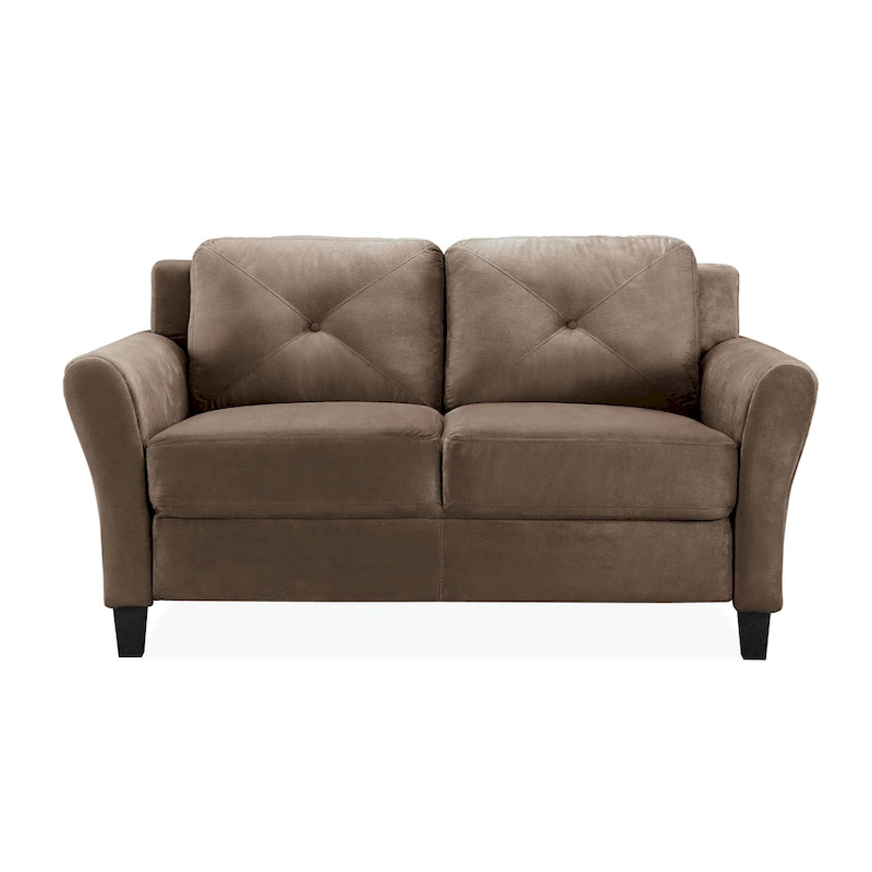 iLounge Harvard Microfiber Loveseat