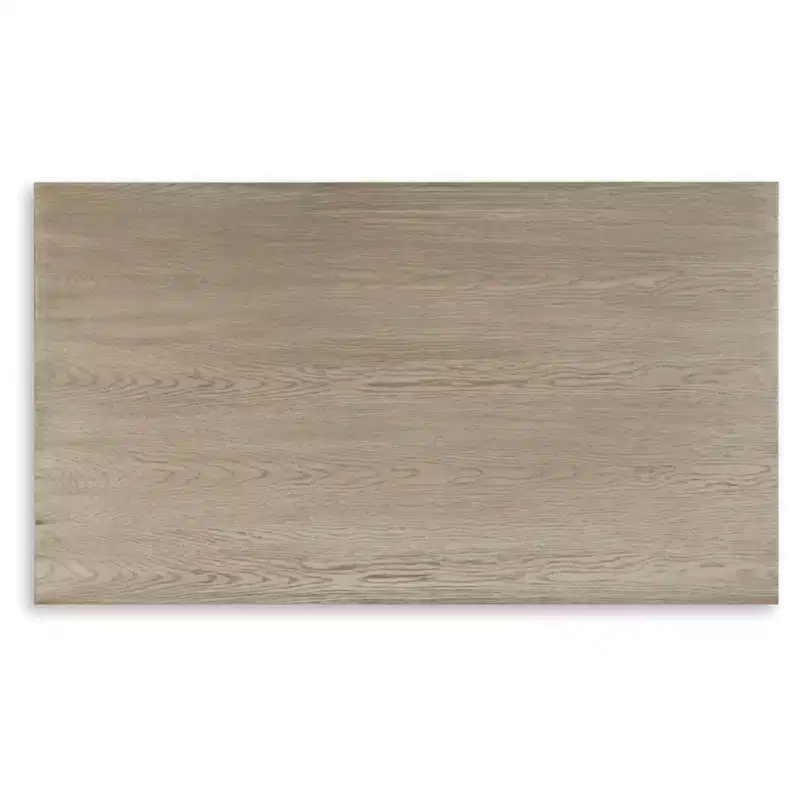 Dalenville Coffee Table Metallic Black/Gray/Brown/Beige - Signature Design by Ashley: Trestle Base, Antiqued Finish