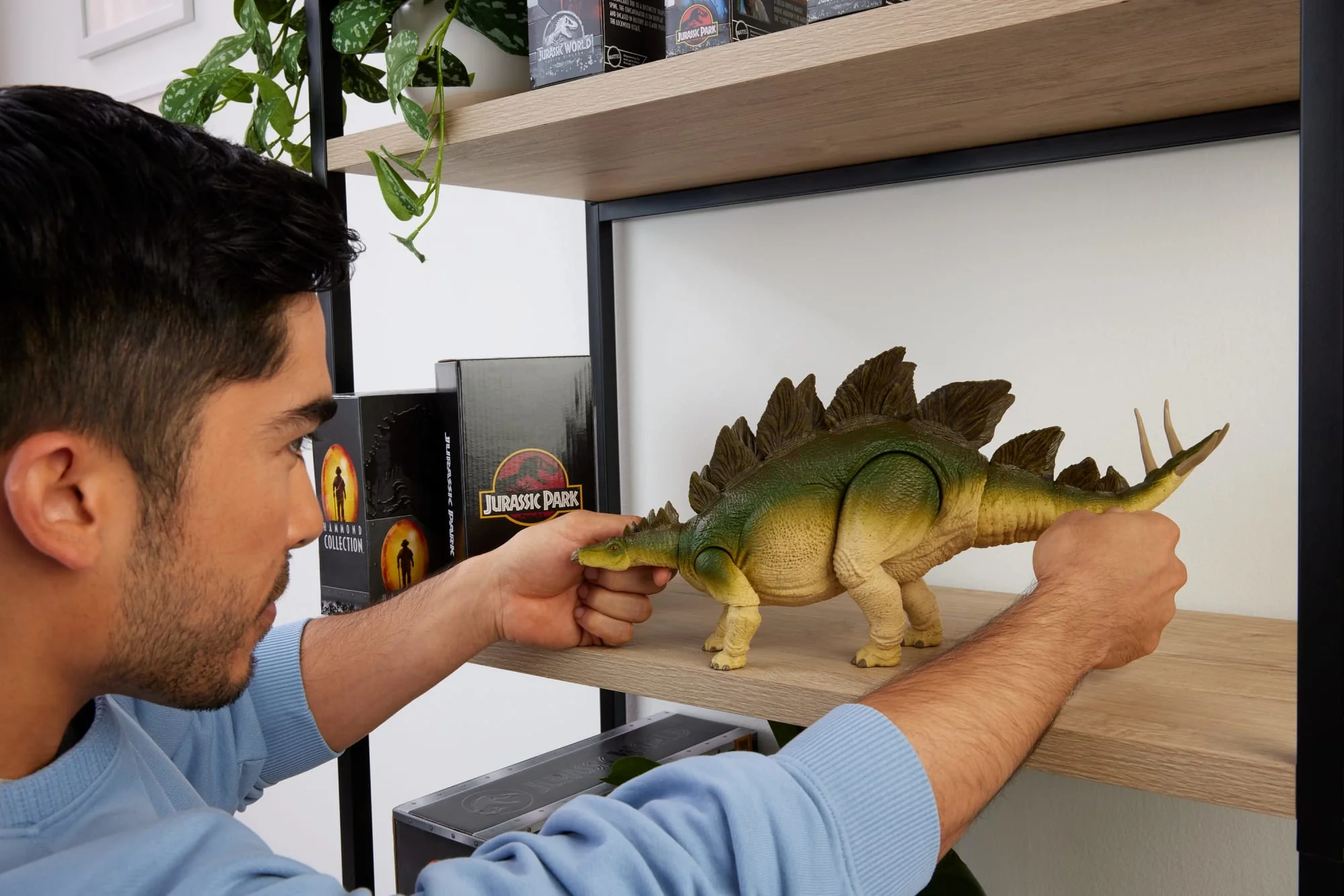 Jurassic World Hammond Collection Dinossauro de Brinquedo Stegosaurus