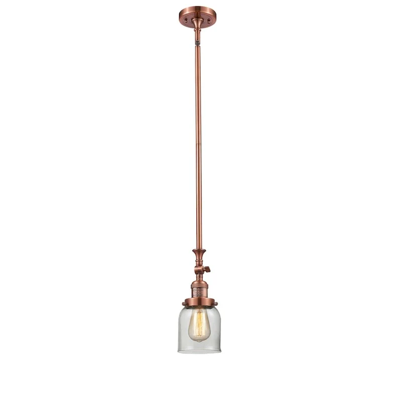 Innovations Lighting Small Bell 5  Wide Adjustable Mini Pendant