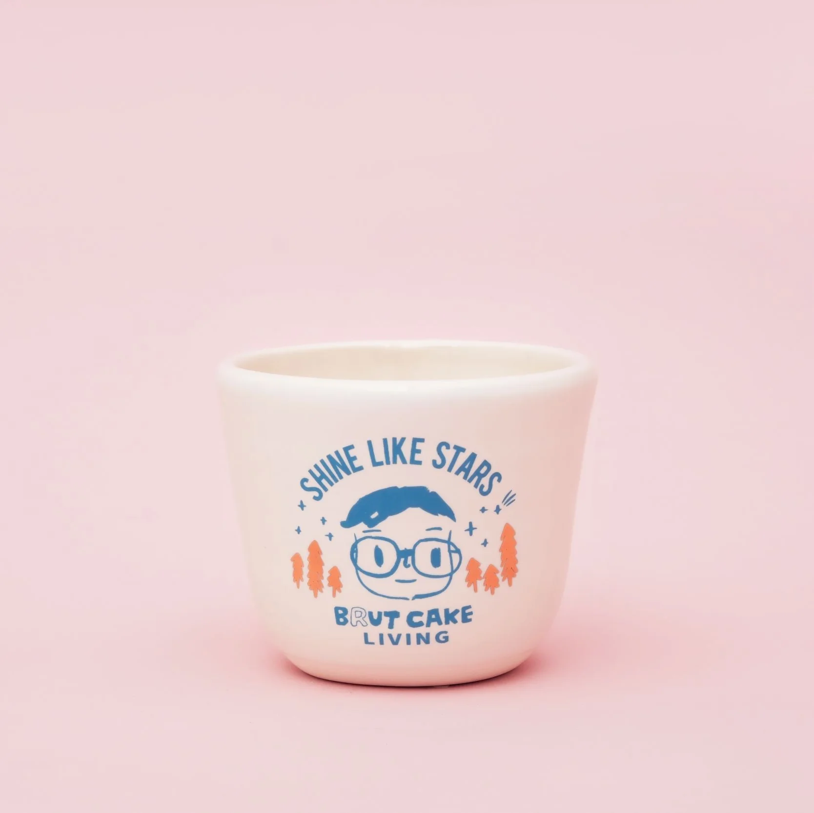 Brut Cake 100 Smiling Mugs Uplift Series Julian 9.5cm