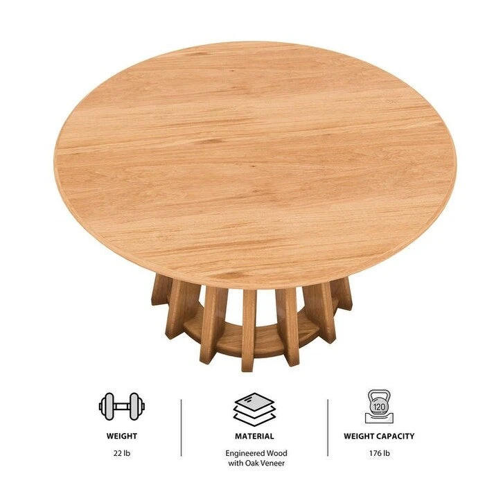 Andre Small Round 39  Bistro Dining Table By Aria-Home - N/A