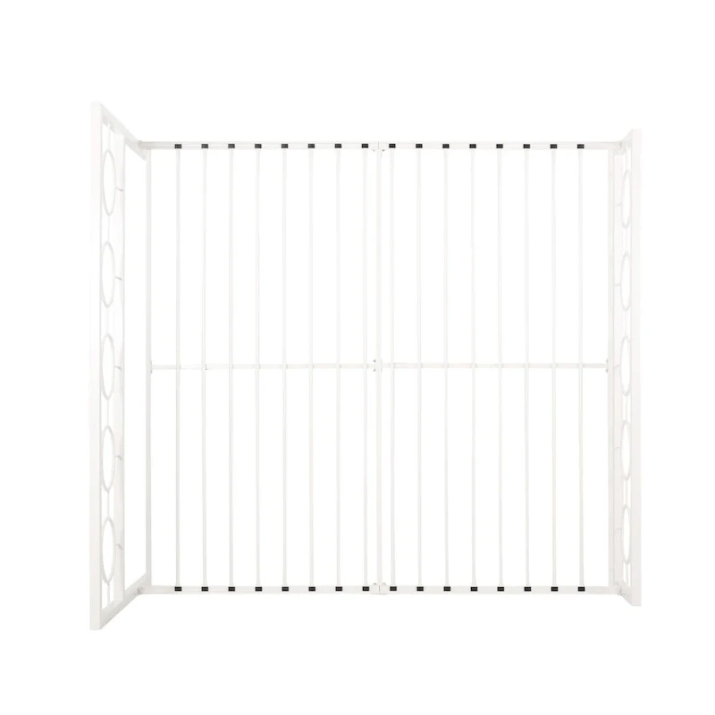 Francoise Modern Iron King Bed Frame by Christopher Knight Home