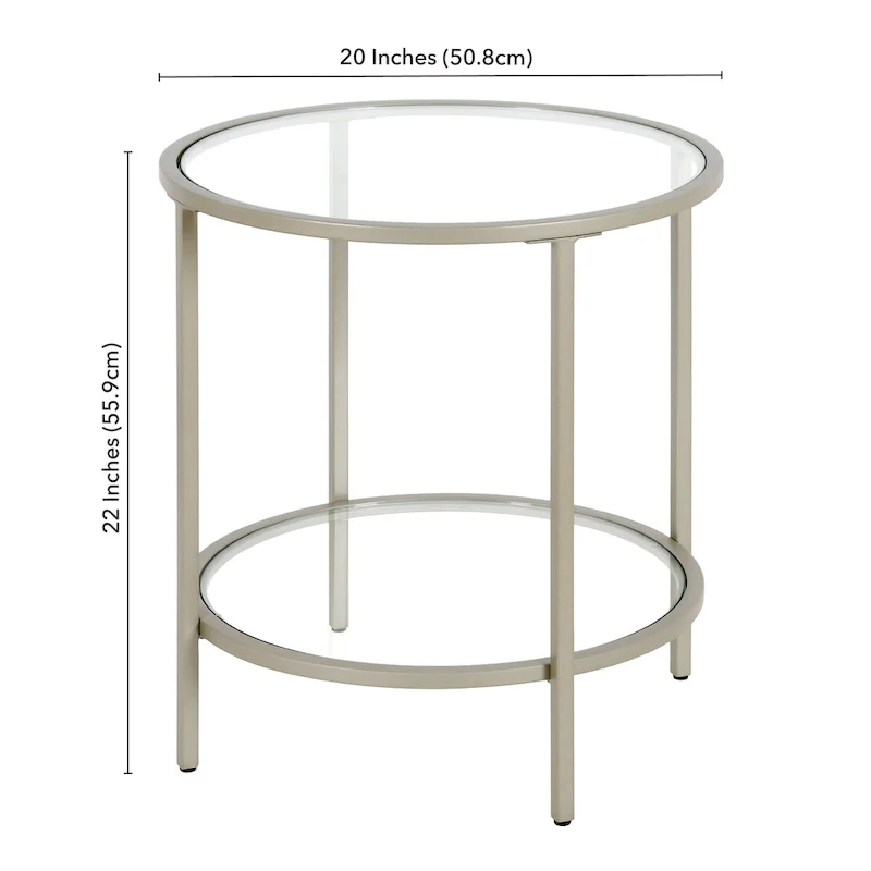 Sivil Round Side Table