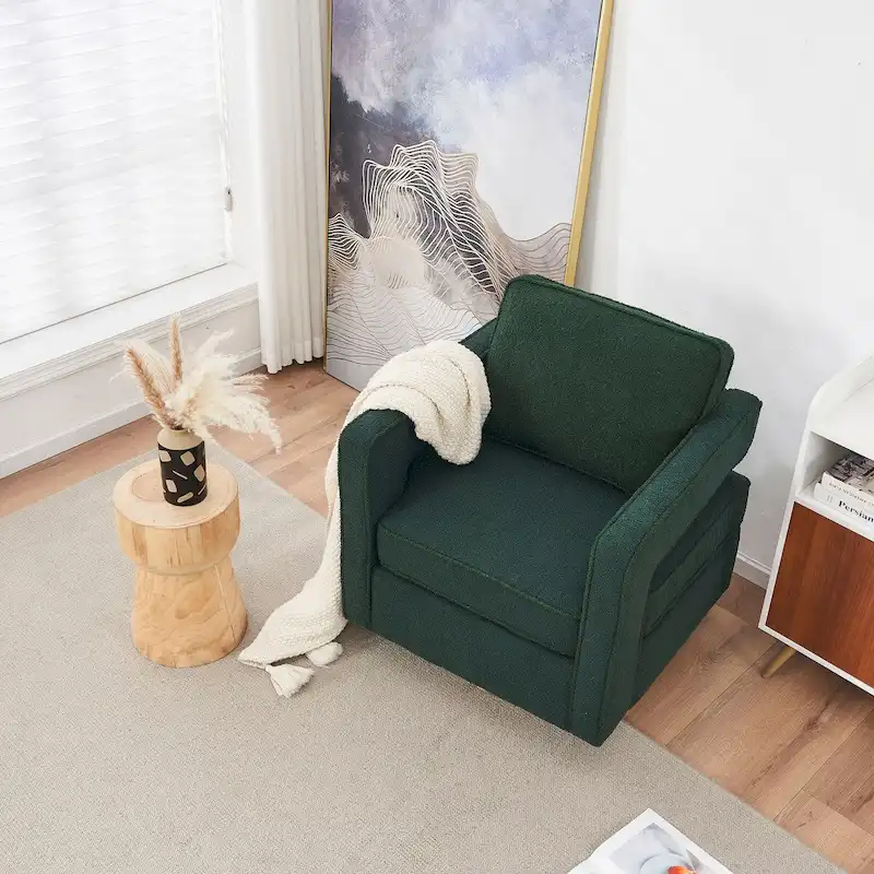 Swivel Barrel Chair for Living Room,for Nursery,Hotel,Bedroom,Office