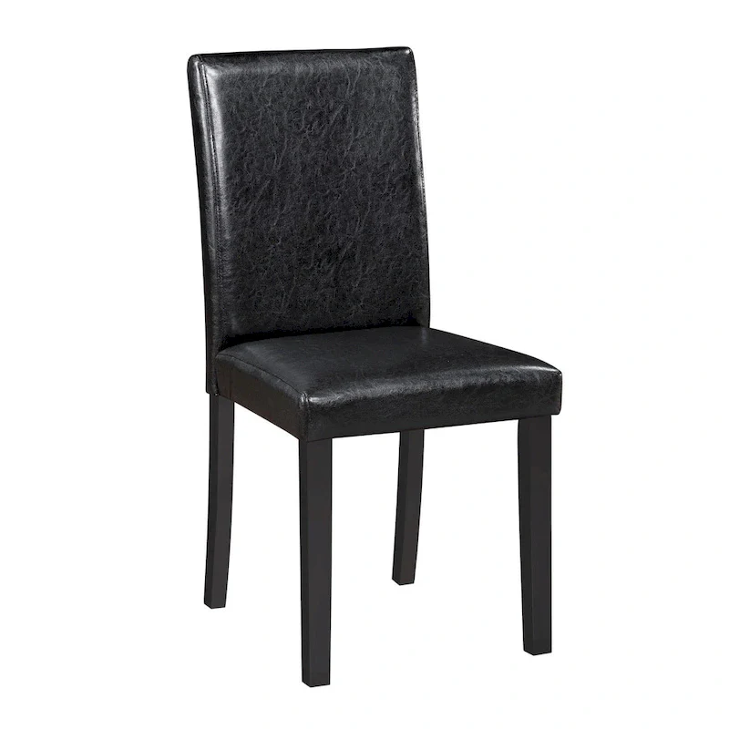 5 Piece Wooden Dining Table Set, Kitchen Table Set with a Rectangular Table and 4 Upholstered Chairs