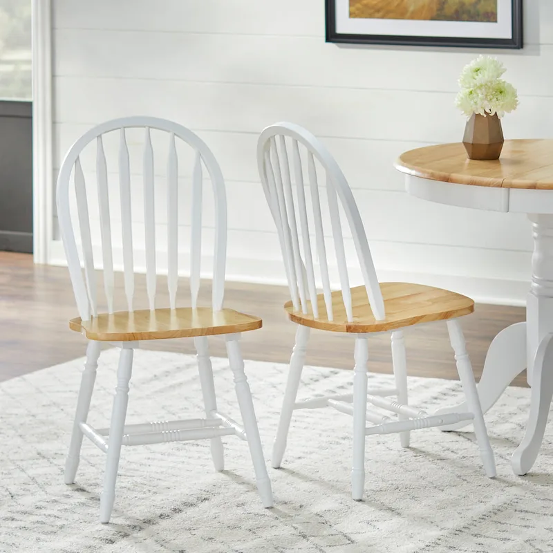 Simple Living Carolina 7-piece Farmhouse Solid Wood Dining Set with Leaf