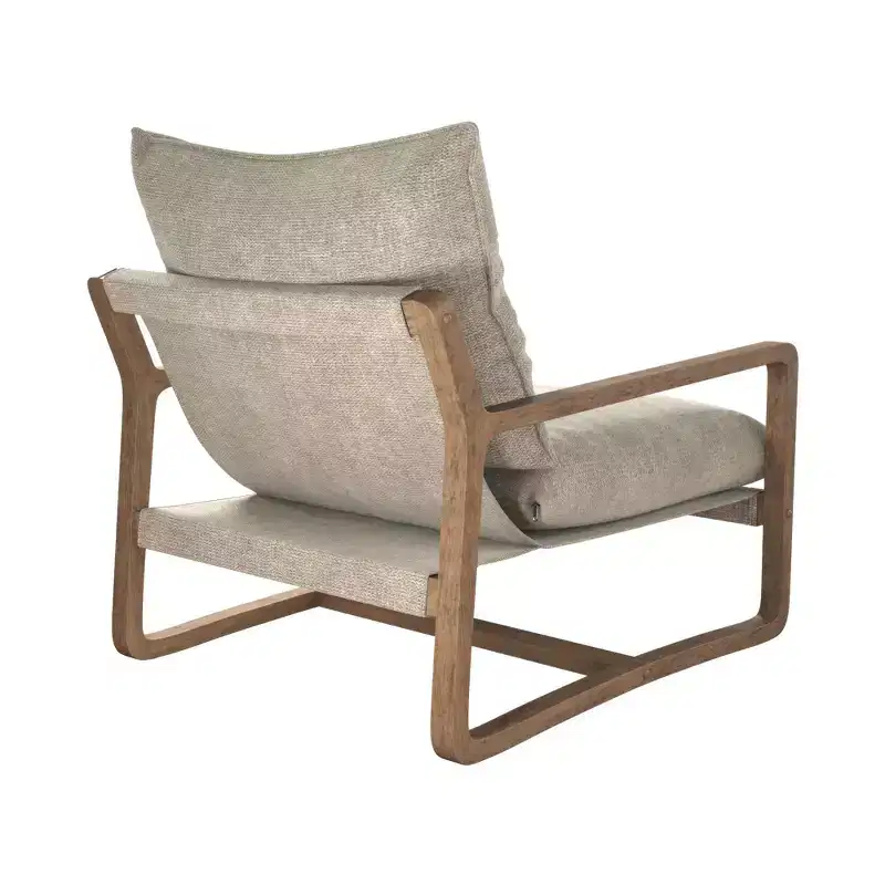 RealRooms Mika Upholstered Sling Accent Chair