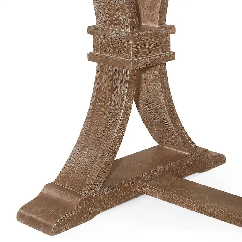 Hudson Fabric and Wood 7 Piece Dining Set by Christopher Knight Home