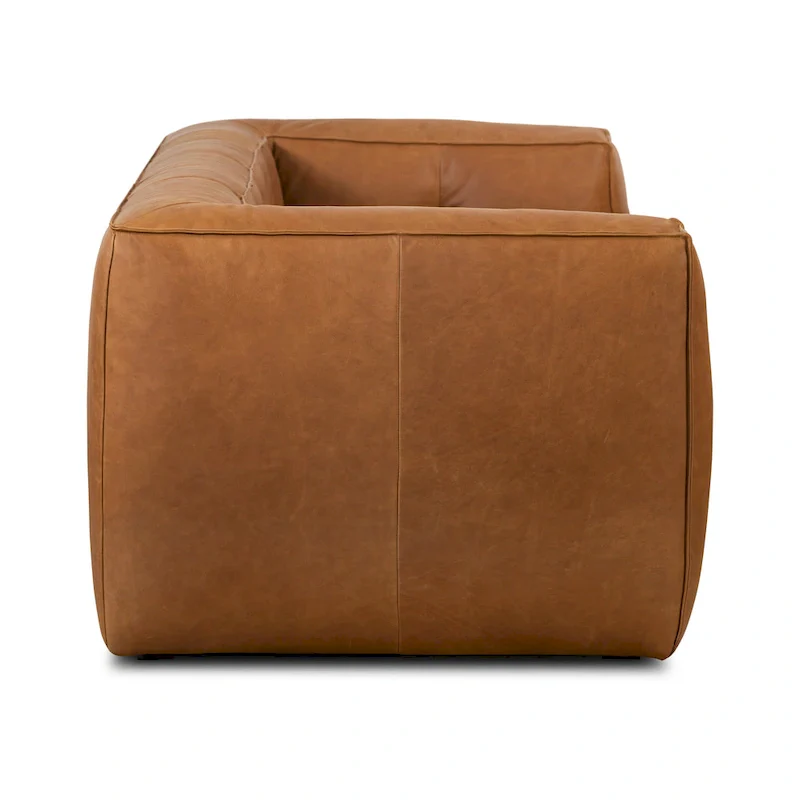 Poly & Bark Capa 92 Sofa - Full Grain Genuine Italian Leather
