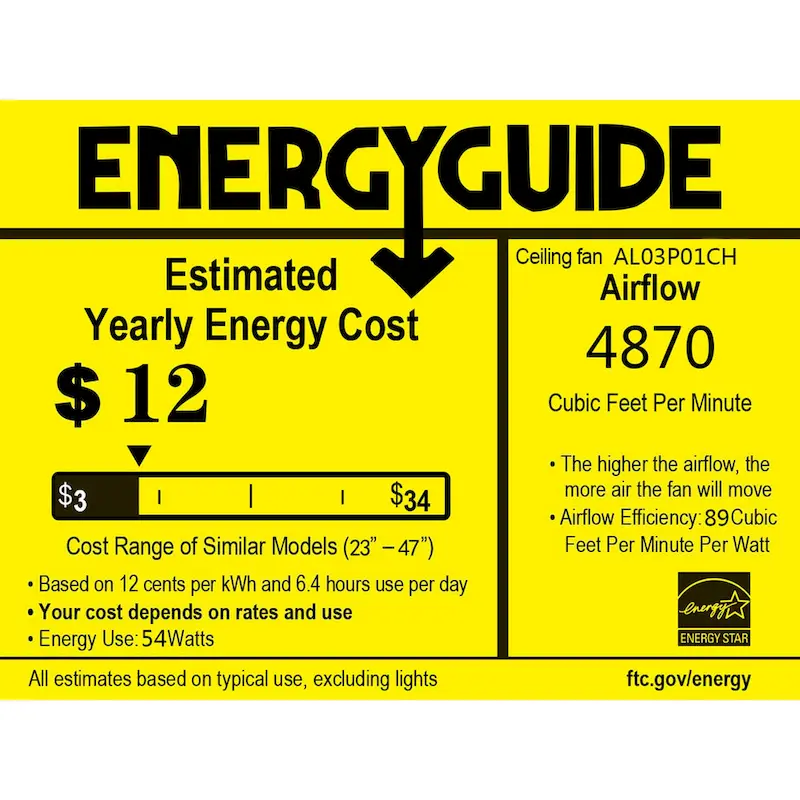 Caderina 52 Inch Chrome Finished 4 Light, 5 Blades Ceiling Fan with Remote