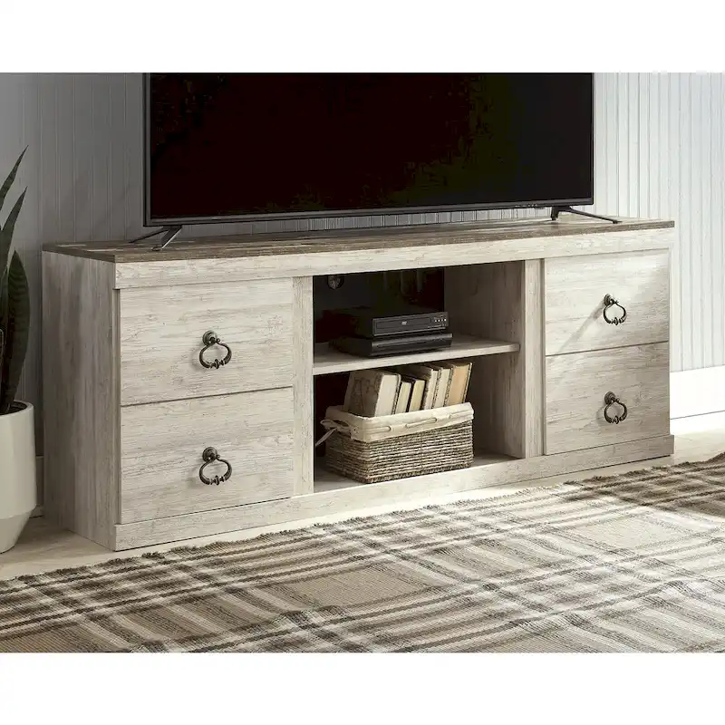 Signature Design by Ashley Willowton Woodgrain 60-inch TV Stand