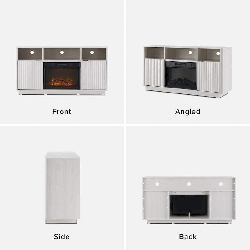 Mopio Brooklyn 59 Electric Fireplace TV Stand