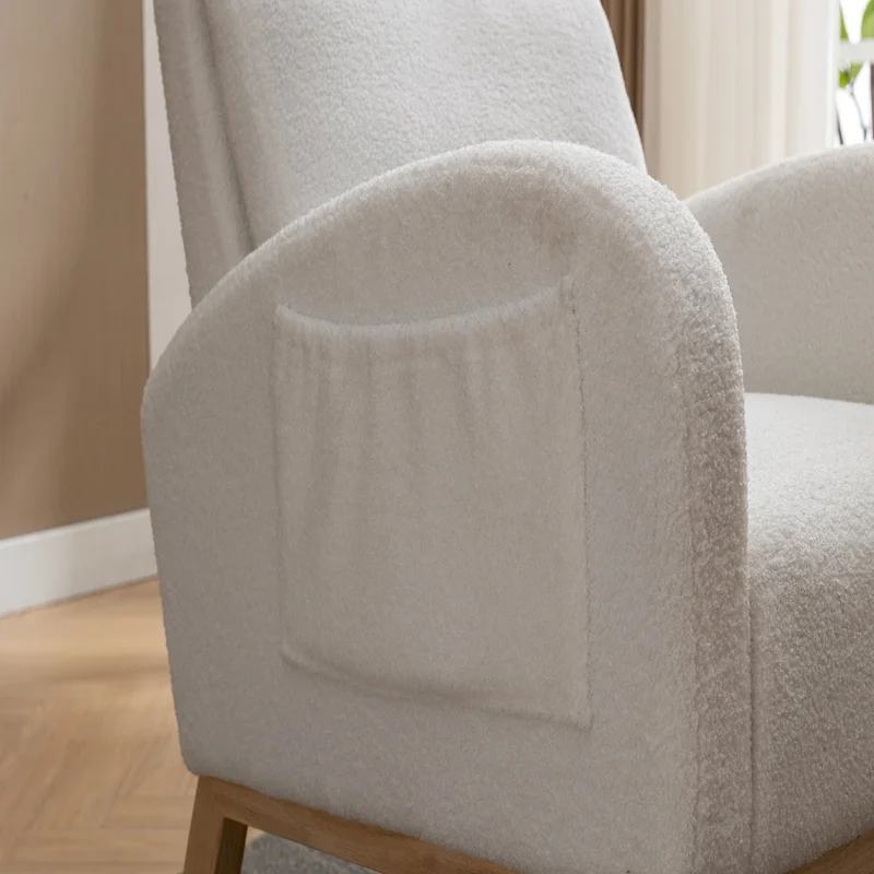 Teddy Fabric Rocking Chair