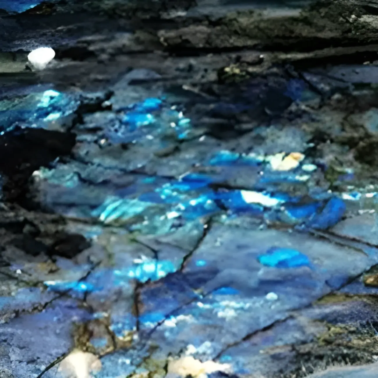 Black C-shaped Round Marble Top Living Room Side Table