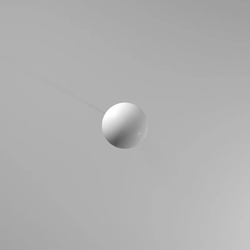 Eglo Rondo 1-light 60-watt Pendant with Matte Nickle Finish and Opal Glass