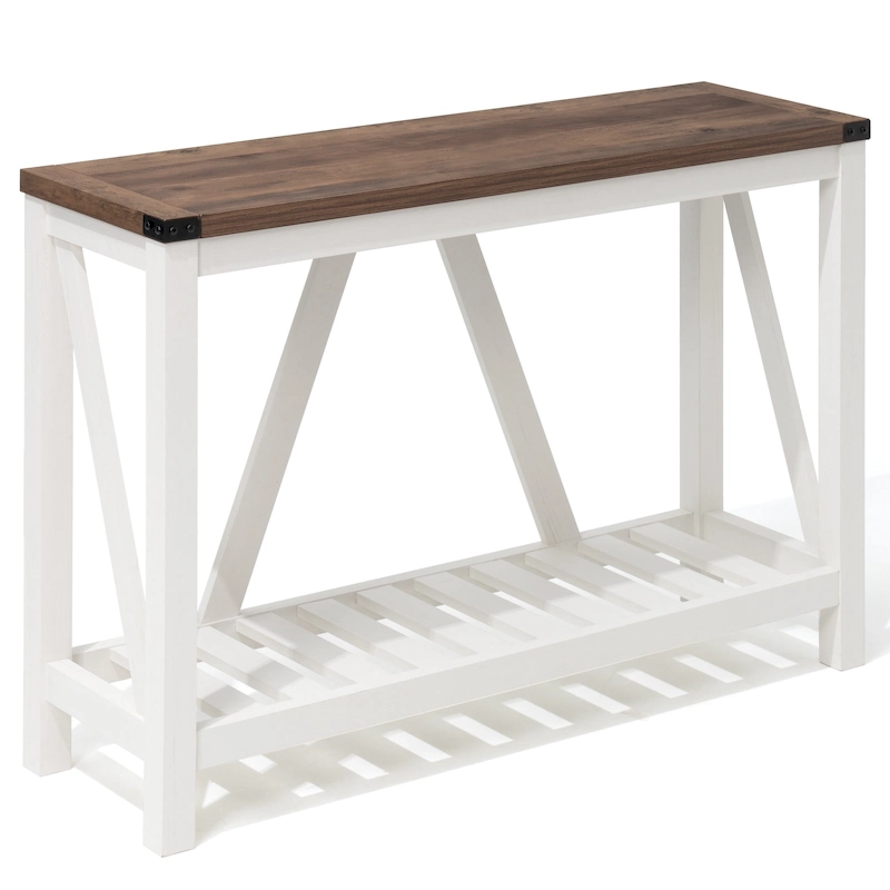 VredHom A-frame Console Table with Display Shelf