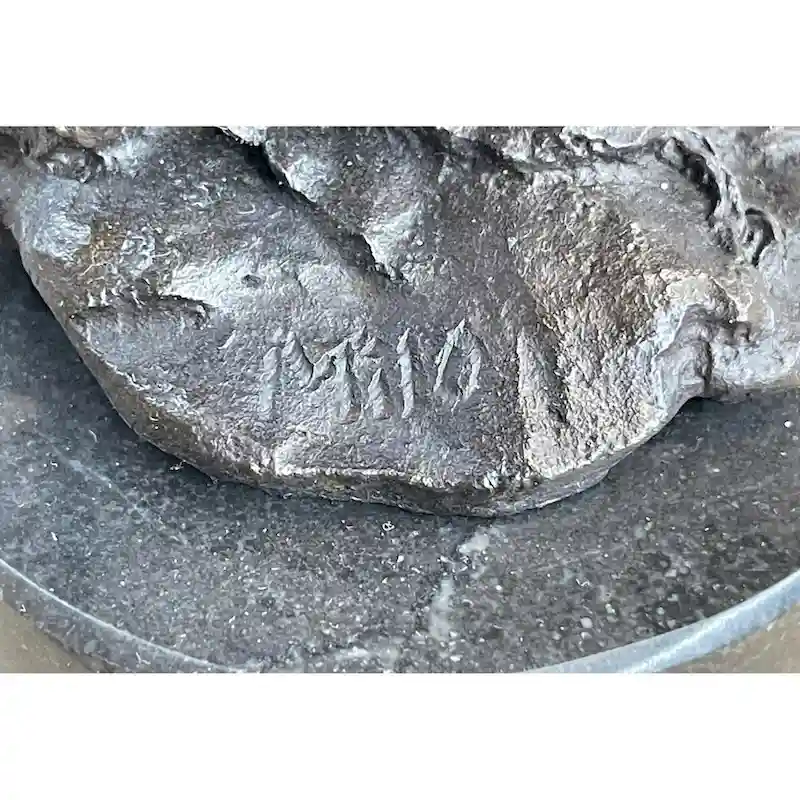 Lucky Chicken Rooster Chanticleer Bronze Statue Sculpture Statue Art 7 Inches X 5 Inches