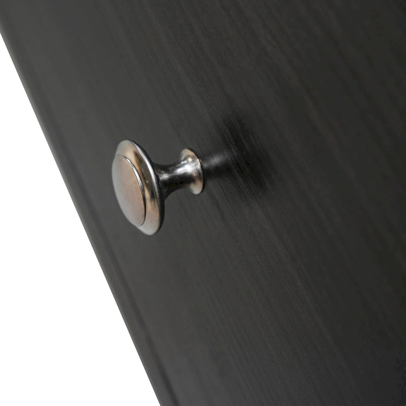 Rochester 2-Drawer 4-Shelf TV Stand Credenza with Iron Legs