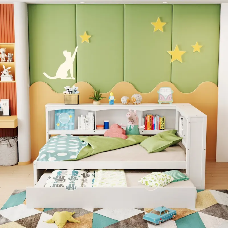 Twin Size Daybed with Trundle