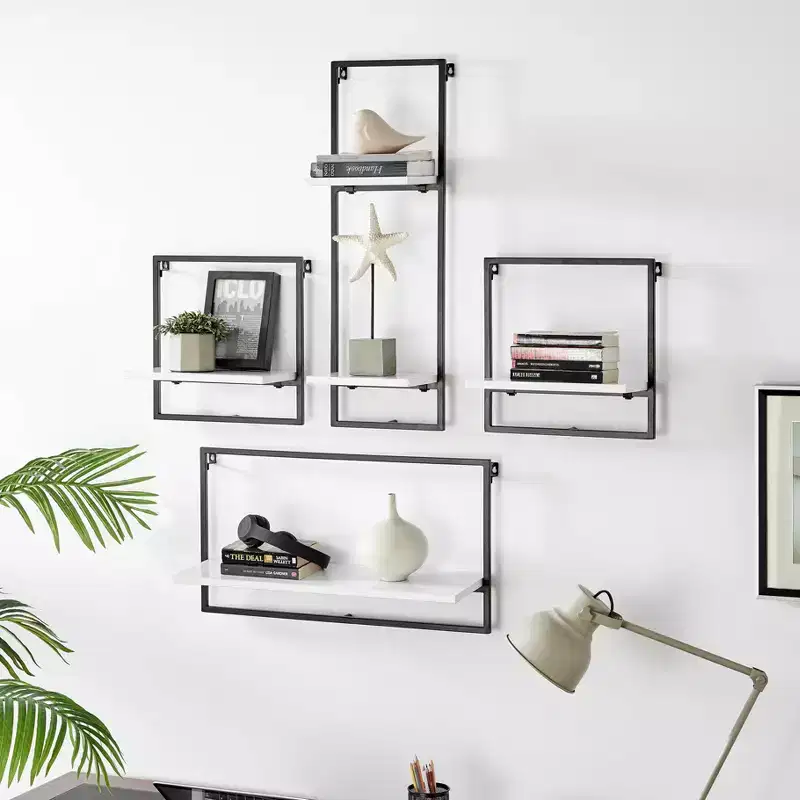 4pc Framed Wall Shelf Set - Danya B.