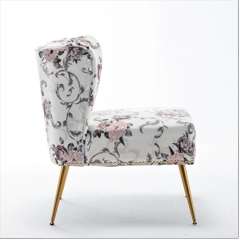 Friant 25W Microfiber Upholstered Slipper Chair