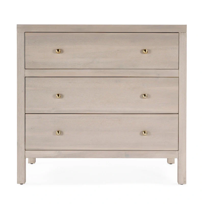 3-Drawer Wood Dresser