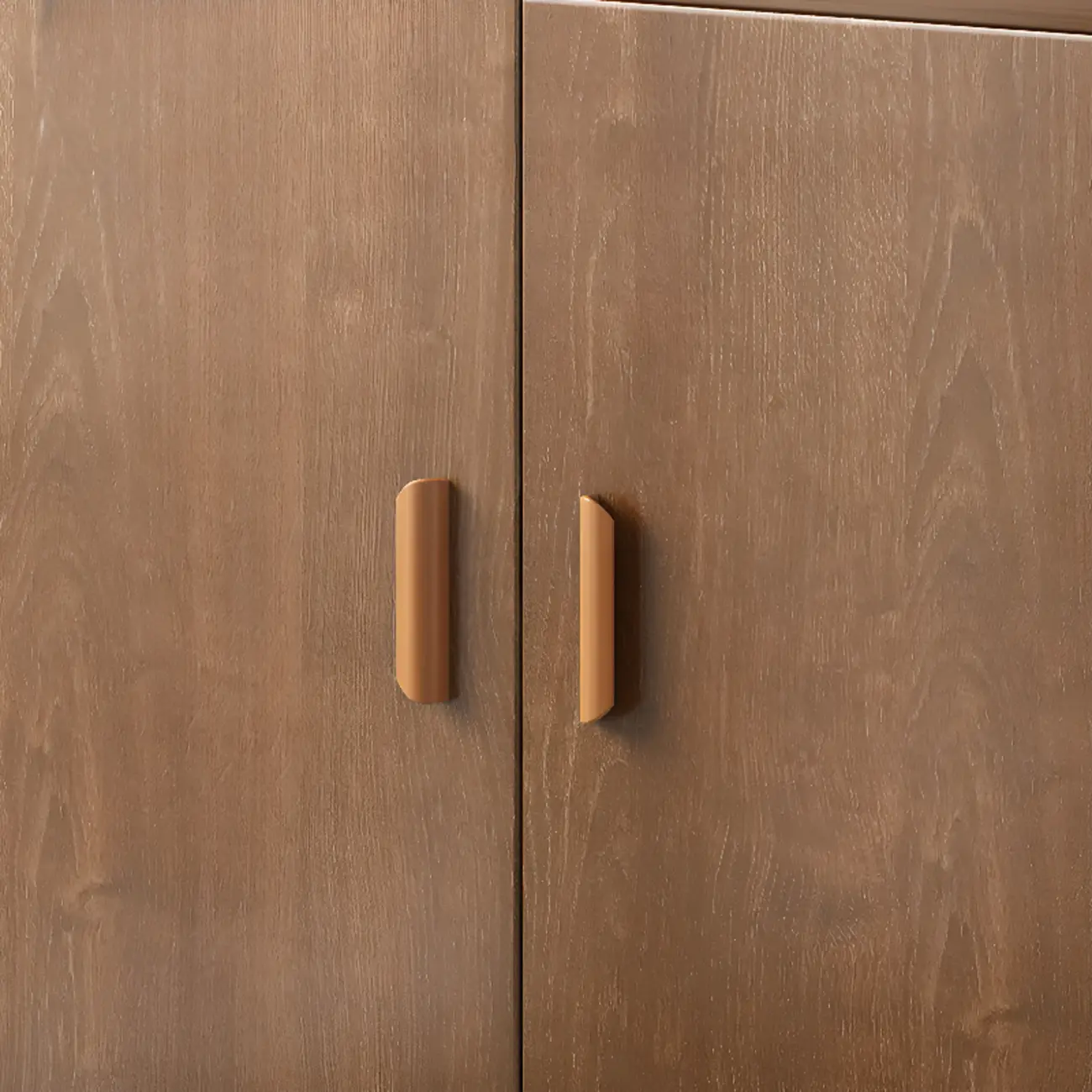 Modern Wooden Sideboard with Cabinets & Shelves